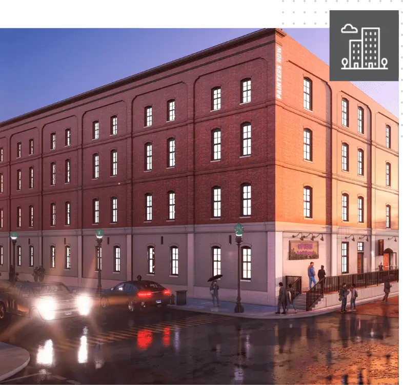 Painters Row, Residential Apartments Louisville Kentucky